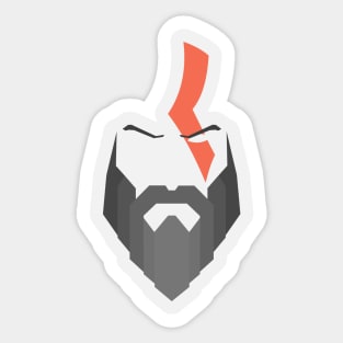 God of War Kratos Sticker